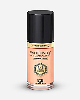Max Factor Facefinity 3in1 All Day Flawless Foundation Pearl Beige