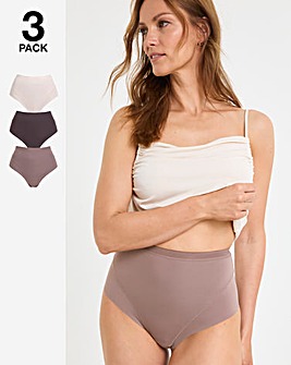 MAGISCULPT Light Control 3 Pack Tummy Shaper Knickers