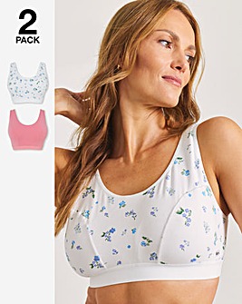 Slimma (2 Pack) Cotton Comfort Tops