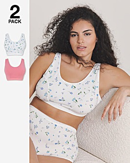 Slimma (2 Pack) Cotton Comfort Tops