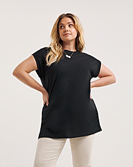 Black Boyfriend Oversized T-Shirt