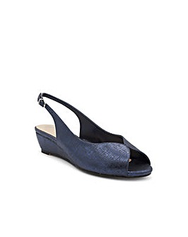 Paradox London Janine Wide Fit Wedges