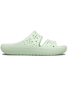 Crocs Classic Floral Cut Out Sandal