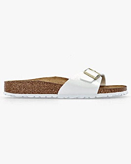 Birkenstock Madrid Birko-Flor Patent Mules Narrow Width