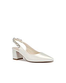 Paradox London Calista Bridal Block Heel