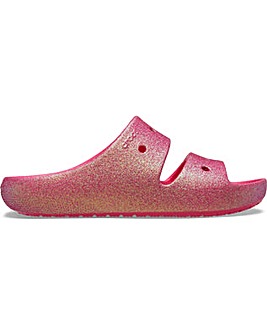 Crocs Classic Iridescent Glitter Sandal