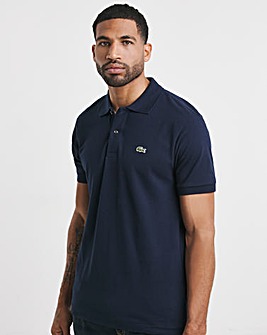 Lacoste Classic Short Sleeve Pique Polo - Navy