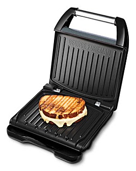 George Foreman 25031 3 Portion Grey Compact Grill