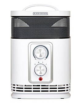 Electric Fan Heaters & Halogen Heaters Lowry LUFH2005B Black Fan Heater | Home