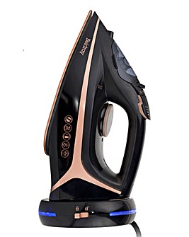 Beldray 2600W Corded and Cordless Rose Gold Steam Iron
