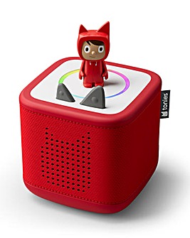 Tonies Toniebox 2 Starter Set with Creative Tonie Rubie - Sunset Red