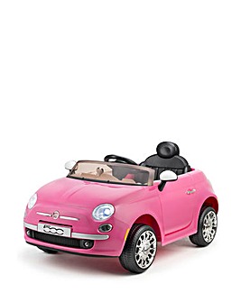 Xootz 6V Fiat 500 - Pink