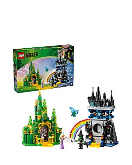 LEGO Wicked Emerald City & Kiamo Ko Castle Playset, Adventure Gift 75689