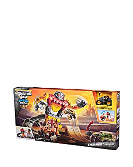 Monster Jam 1:64 Smash & Bash Playset