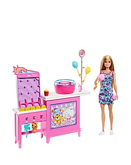 Barbie Mysteries: Beach Detectives 'Malibu' Doll, Cotton Candy Game Playset