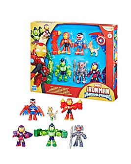 Marvel Iron Man and his Awesome Friends Armored-Up Avengers Pack Action Figures