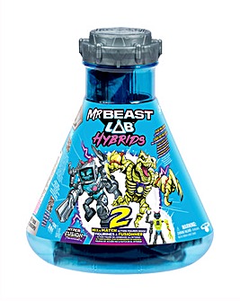 MrBeast Lab Hybrids Multipack Lab-Bot vs Gid Skeleton Figures