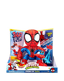 Spidey and his Amazing Friends Amazing Flip Spidey Plush