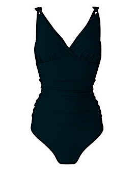MAGISCULPT Black Lose Up To An Inch Shaping Swimsuit - Longer Length