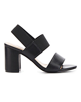 wide base heels