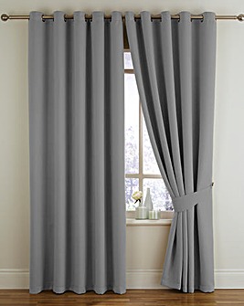 Twilight Woven Blackout Thermal Eyelet Curtains
