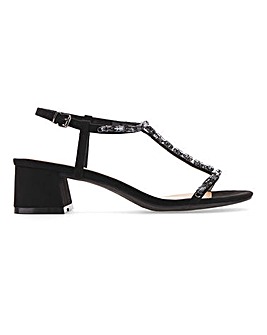 extra wide width block heels
