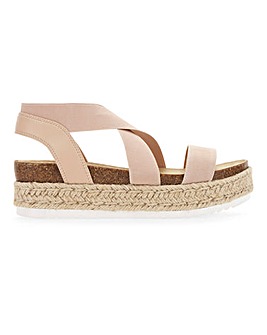 wide width espadrille flats
