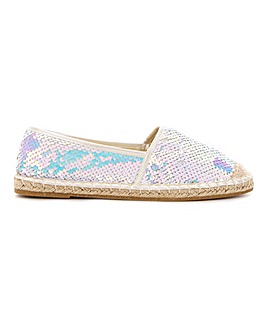 wide width espadrille flats