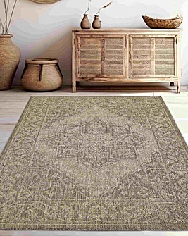 Gel Backed Medallion Rug