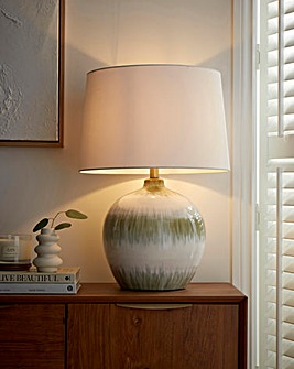 Ceramic Ombre Glaze Table Lamp