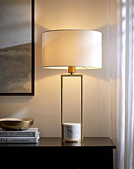 Marble Base Table Lamp
