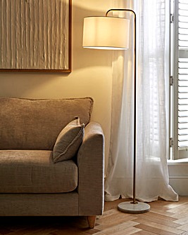 Gallow Marble Base Floor Lamp