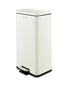 Morphy Richards Cream 30L Rectangular Bin