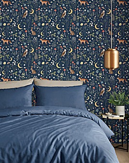 Catherine Lansfield Enchanted Twilight Wallpaper