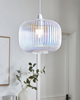 Nora Iridescent Glass 20cm Pendant Shade