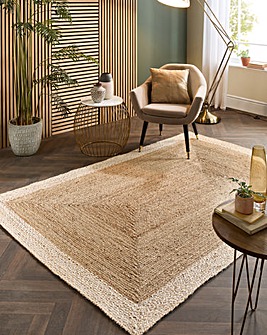 Jute Border Rug