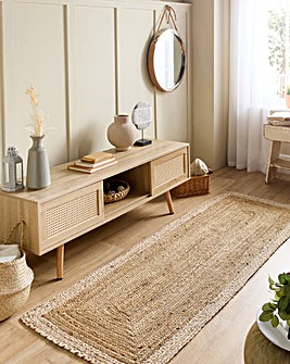 Jute Border Runner