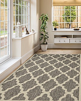 Trellis Gel Flatweave Rug