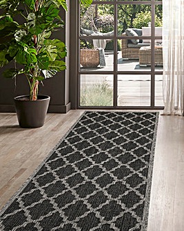 Trellis Gel Flatweave Runner