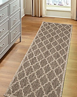 Trellis Gel Flatweave Runner