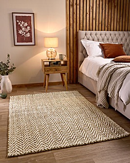 Jute Herringbone Rug