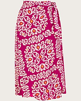 Monsoon Bandhani Print Sarong Skirt