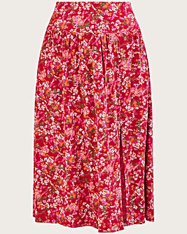 Monsoon Ditsy Floral Print Skirt