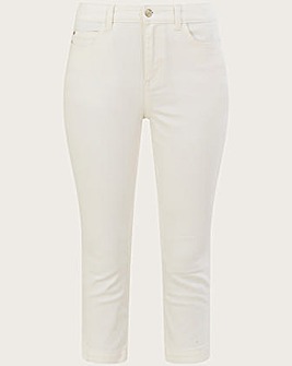 Ladies Cream Trousers | Also in Plus Sizes | JD Williams