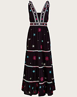 Monsoon Embroidered Maxi Cami Dress