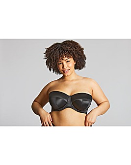 Sculptresse by Panache Dana Strapless Wired Bra Black