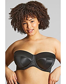 Sculptresse by Panache Dana Strapless Wired Bra Black