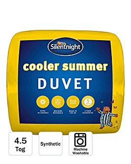 Silentnight Summer Cool 4.5 Tog Duvet & Pillows