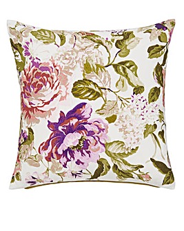 Garden Party Embroidered Cushion