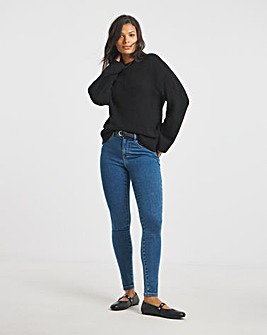 Mid Wash Cosy Skinny Jeans
